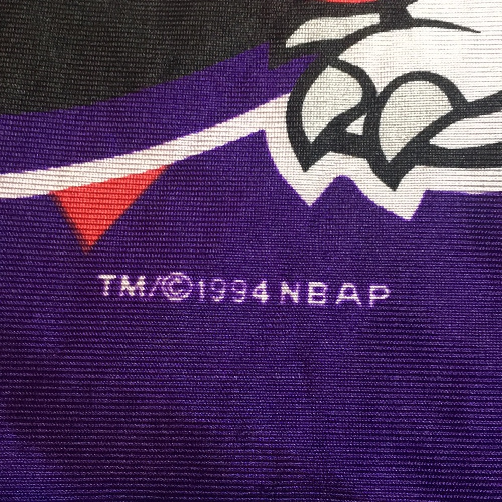 Vintage STARTER Toronto Raptors Reversible Jersey - Picture 3 of 6